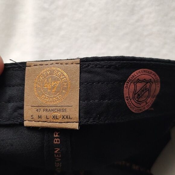 47 Brand Pittsburgh Penguins XL Stretchfit Hat - New - Picture 8 of 9